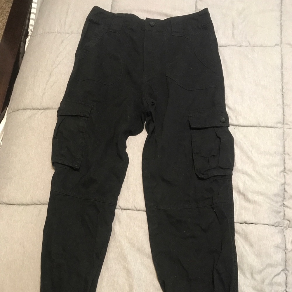 Black forever 21 cargo pants